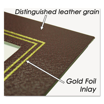 NuDell™ Leatherette Document Frame, 8-1-2 X 11, Burgundy, Pack Of Two freeshipping - TVN Wholesale